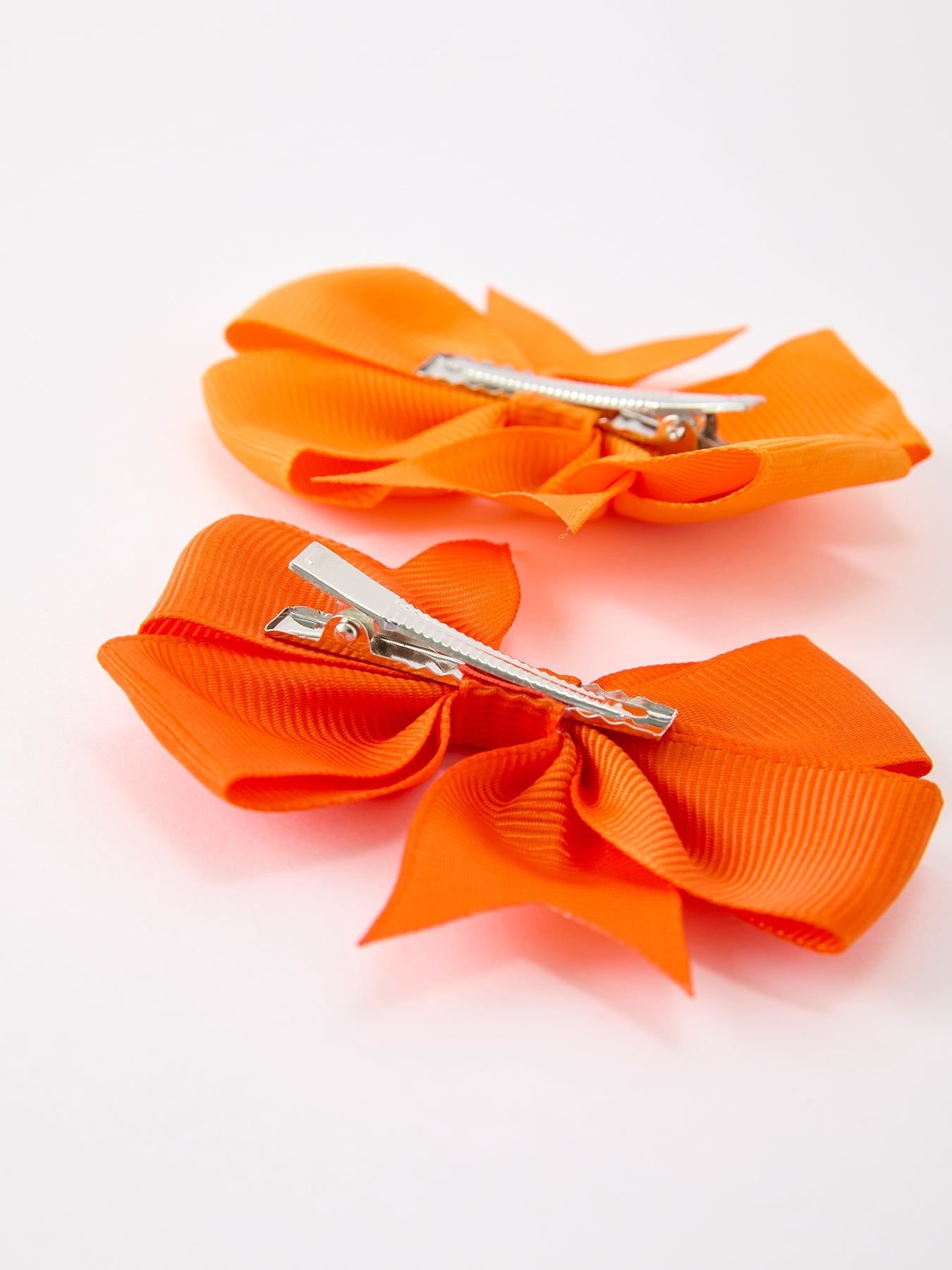 Fall Bow Hair Clip Set