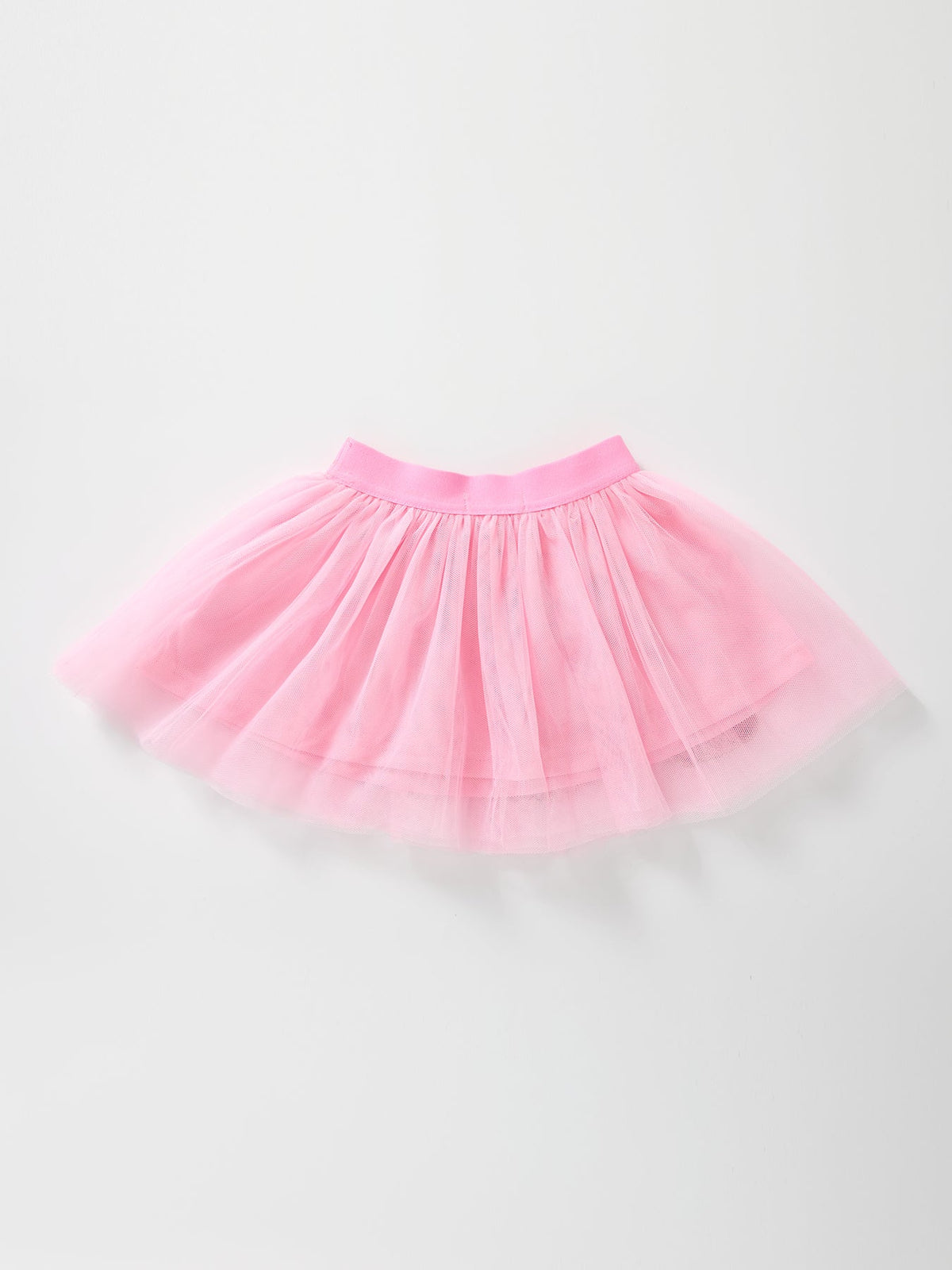 Fall Girls Pink Pumpkin Appliqué Tulle Skirt
