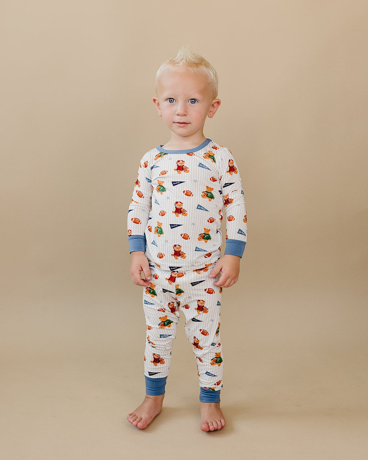 Bamboo Two Piece Set | Touchdown Teddy